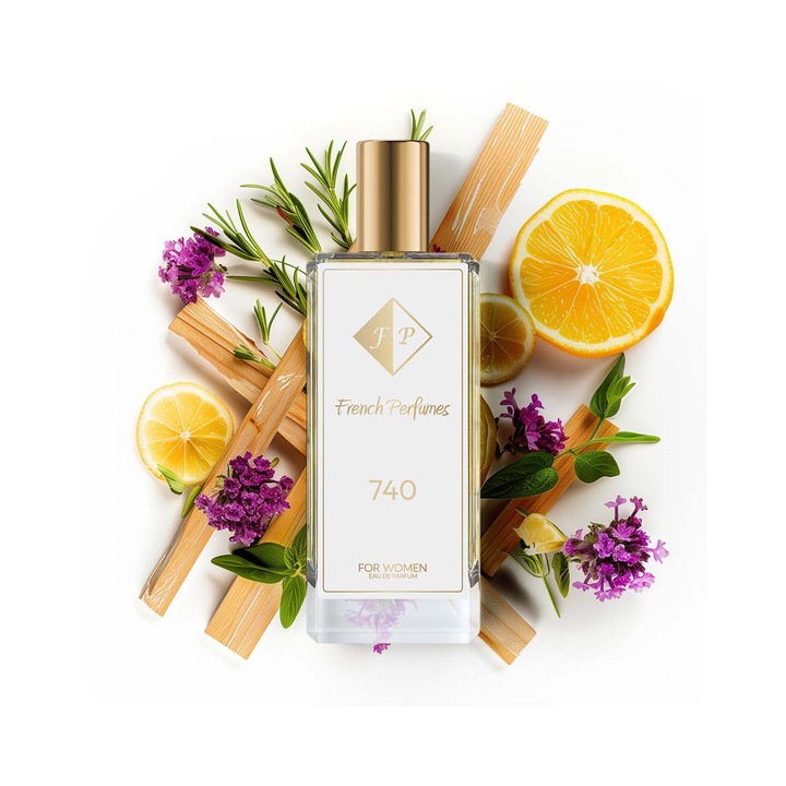 Női parfüm, French Perfumes, Levendula, Mandarin, 104 ml