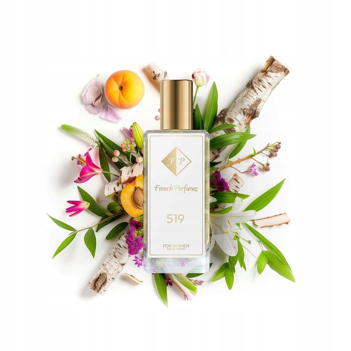 Női parfümök, Francia parfümök, NO. 519, Virágos Eau de Parfum, 60 ml