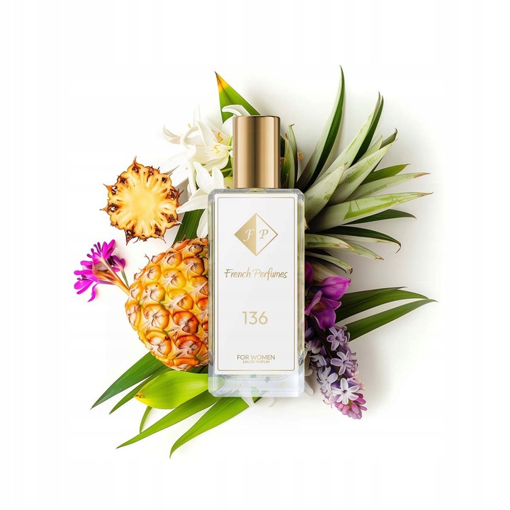 Eau de Parfum nőknek, French Perfumes, NO. 136, 60 ml