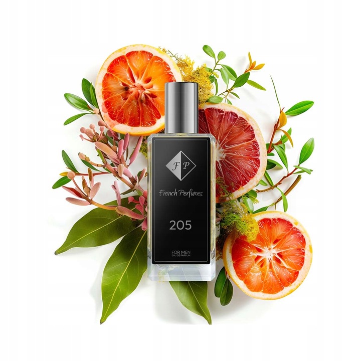 Férfi parfümök, Francia parfümök, NO. 205, Fás Eau de Parfum Férfiaknak, 60 ml