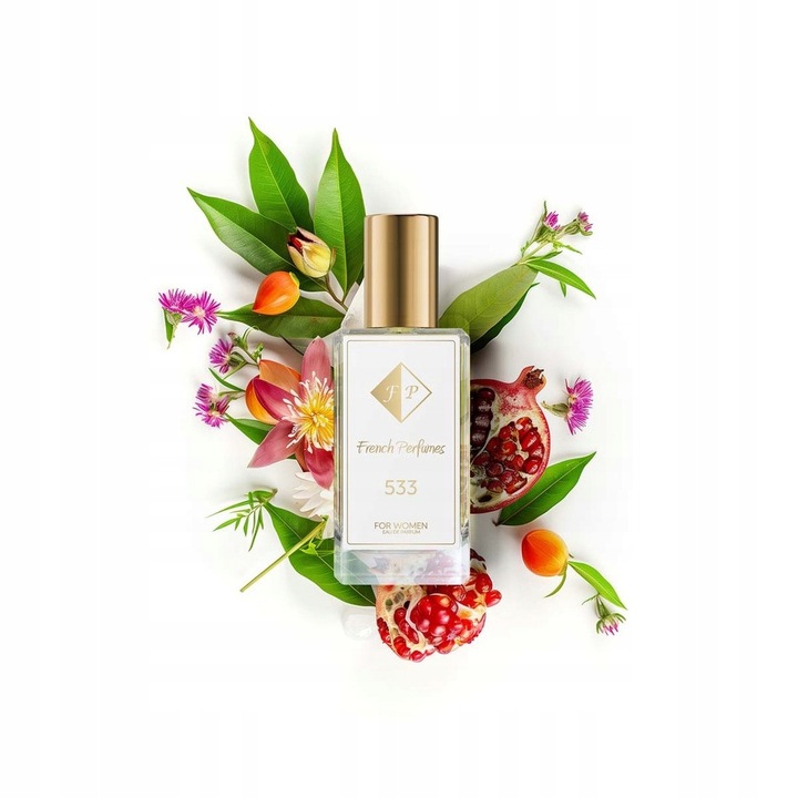 Női parfümök, Francia parfümök, NO. 533, Virágos Eau de Parfum, 33 ml