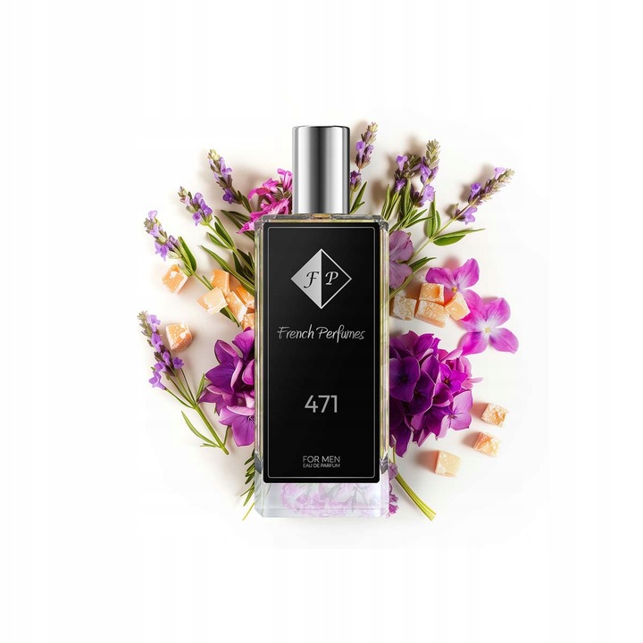 Férfi parfümök, francia parfümök, NO. 471, Oriental Eau de Parfum for Men, 104 ml