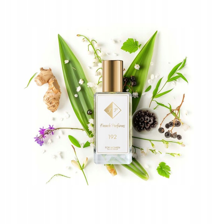Női parfüm, French Perfumes, NO. 192, Virágos Eau de Parfum, 33 ml