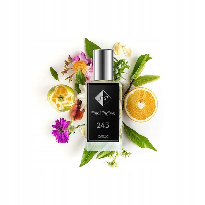 Férfi parfümök, Francia parfümök, NO. 243, Illatos Eau de Parfum, 33 ml