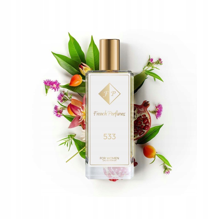 Női parfümök, Francia parfümök, NO. 533, Virágos Eau de Parfum, 104 ml