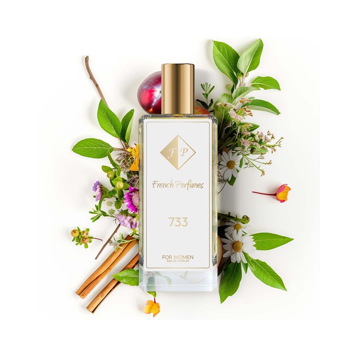 Női parfümök, FFrench Perfumes, NO. 733, Fás Eau de Parfum hölgyeknek, 104 ml