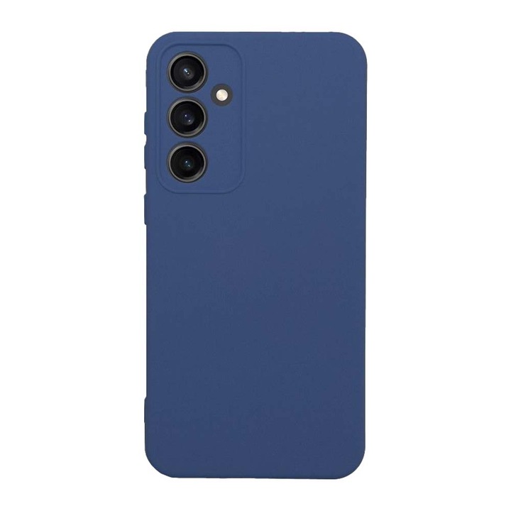 Samsung Galaxy S23 FE készülékkel kompatibilis telefontok, fordítva, Colors Collection, szilikon, TPU, matt kék