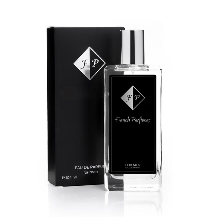 Apa de parfum barbati, French Perfumes, NO. 485, VANILIE AMBRACIOASA, 104 ml