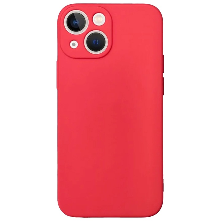 Apple iPhone 15 Plus készülékkel kompatibilis telefontok, Viceversa, Colors Collection, Szilikon, TPU, Piros