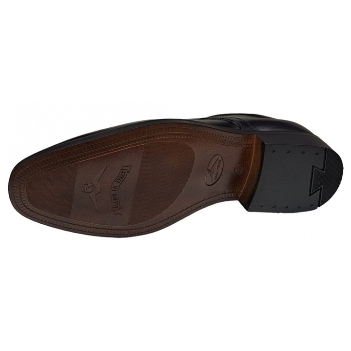Pantofi barbati eleganti din piele naturala, Negru ADY3NS Marimea 45