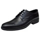 Pantofi barbati eleganti din piele naturala, Negru ADY3NS Marimea 45