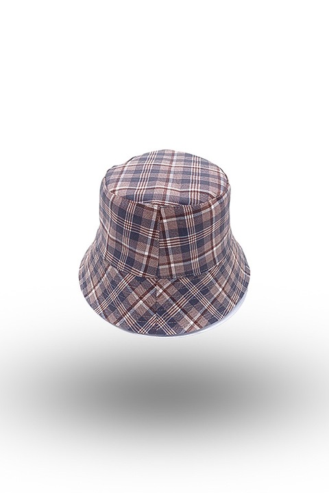 Plarie bucket hat reversibila model carouri