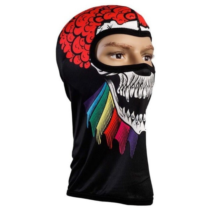 Cagula termoactiva, stylion, efect 3D, Clovn malefic