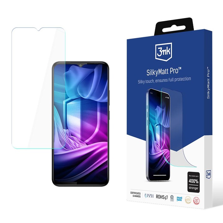 Folie protectie ecran 3mk SilkyMatt Pro maro 0.5m TPU