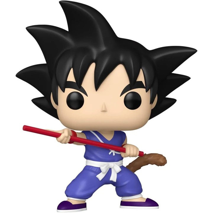 Figurina Funko POP, Animation, Dragon Ball, Goku, Nyoibou, 10 cm