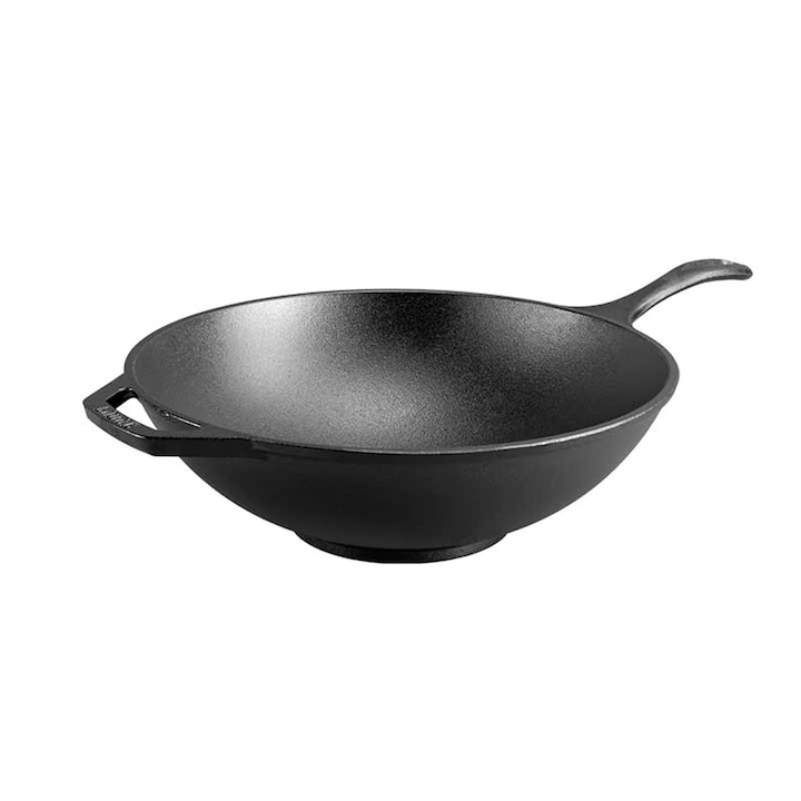 Чугунен уок тиган с дръжки Chef Collection Lodge 31 см L-C12W