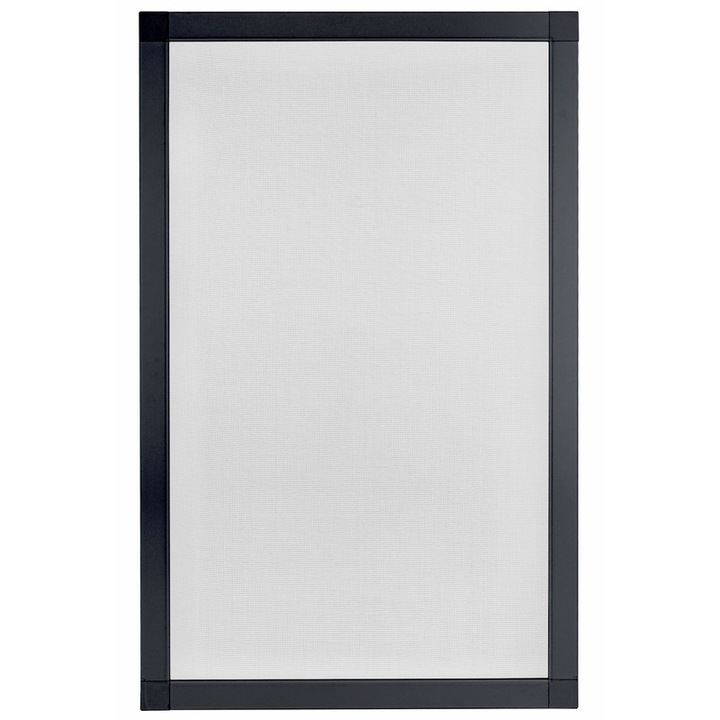 Мрежа против комари 50x50 см, антрацит/сива, лесен монтаж