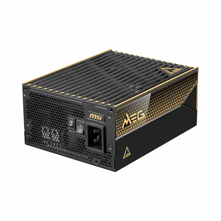 Sursa MSI MEG Ai1600T 1600W PCIE5 80+ Titanium Negru