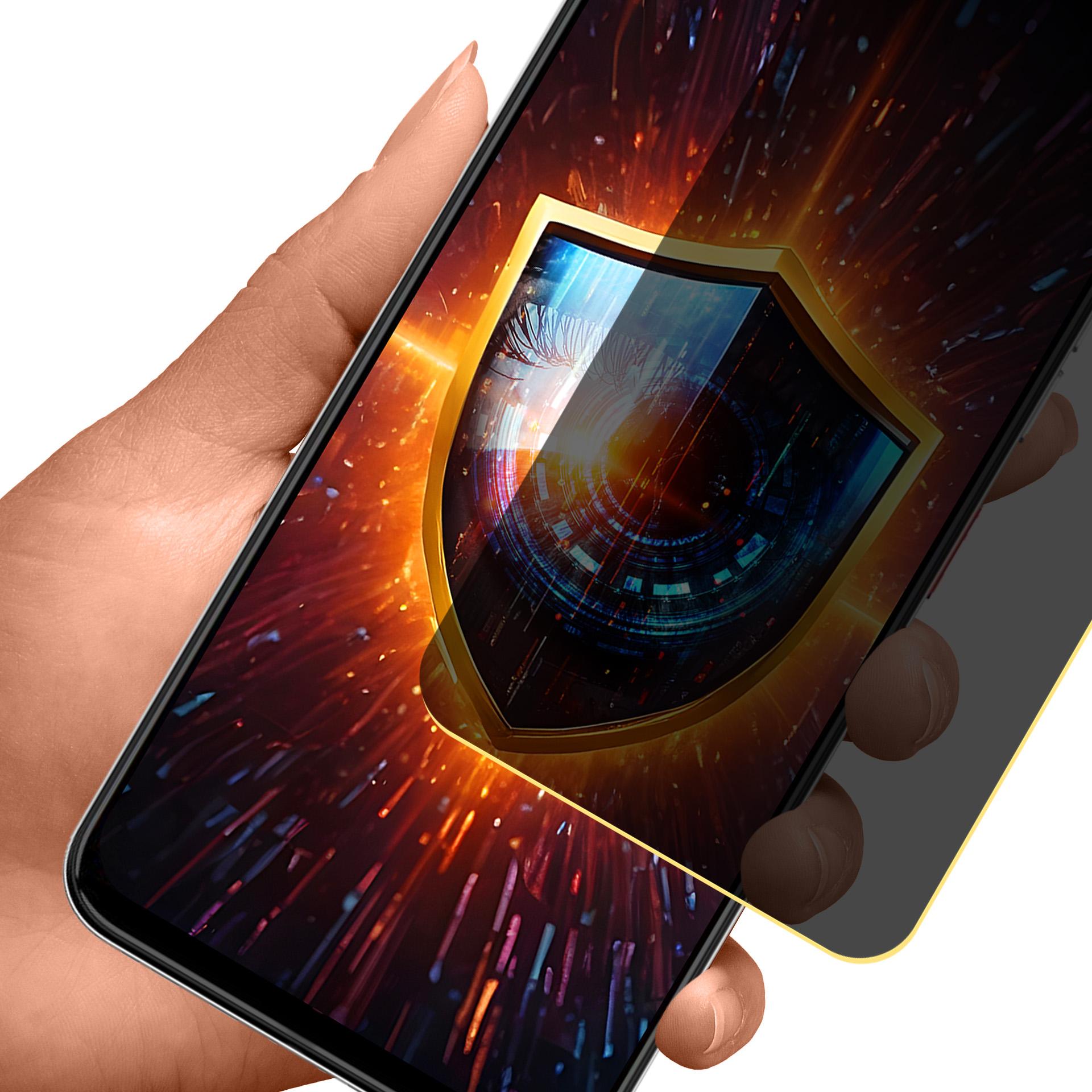 Folie de protectie pentru telefon, 3MK Silky Matt Privacy, rezistenta la zgarieturi, pentru Nubia Music 2