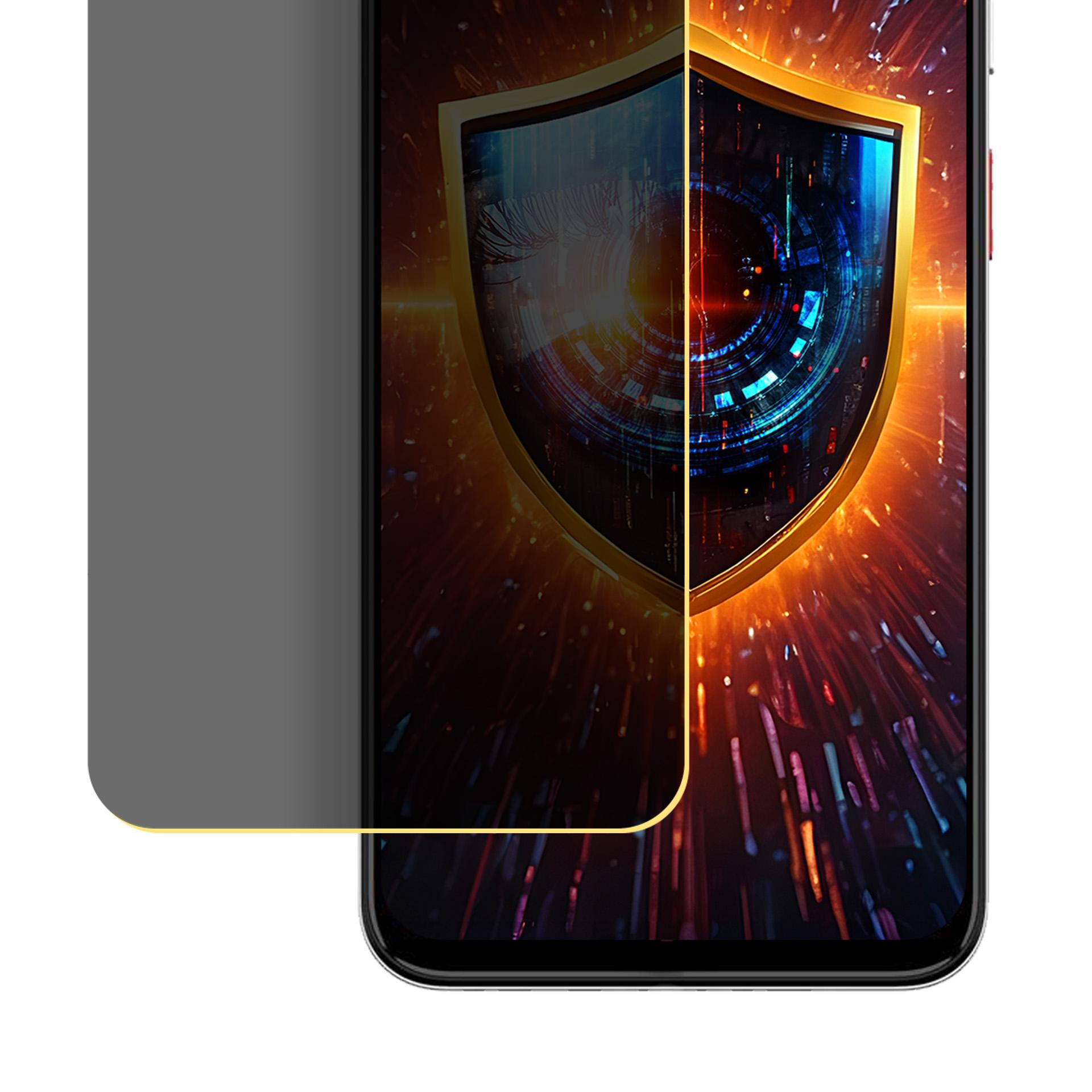 Folie de protectie pentru telefon, 3MK Silky Matt Privacy, rezistenta la zgarieturi, pentru Nubia Music 2