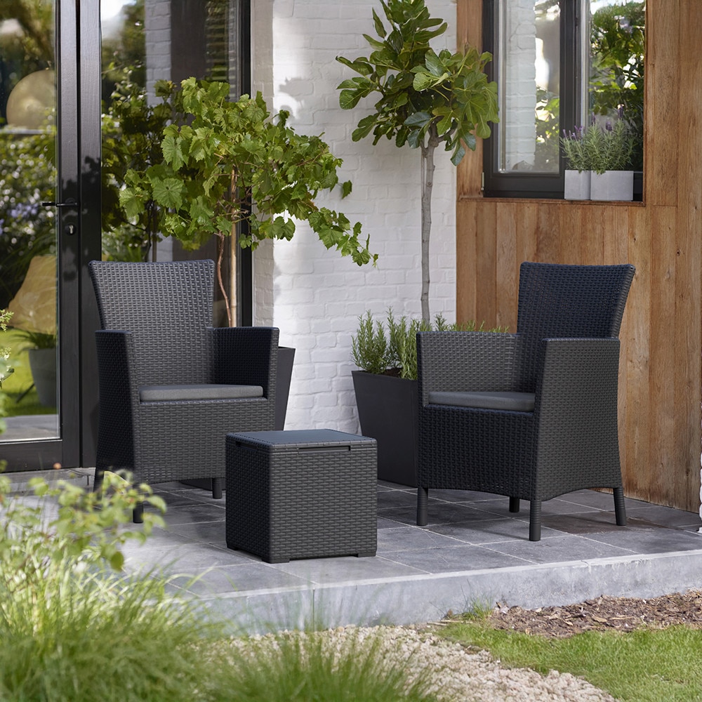 Set de mobilier de gradina Keter Iowa Balcony Essentials cu masa