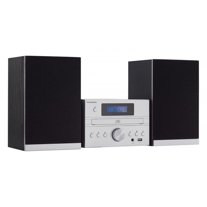 Микро Кула Thomson Mic122dabbt, Bluetooth, DAB+ Радио, FM, Thomson, Черен, 1