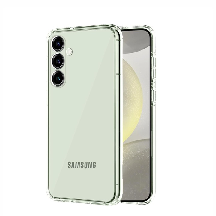 BestCase 2MM Clear Szilikon telefontok, kompatibilis modell Samsung Galaxy S25, Kamera védelem, strapabíró, Átlátszó