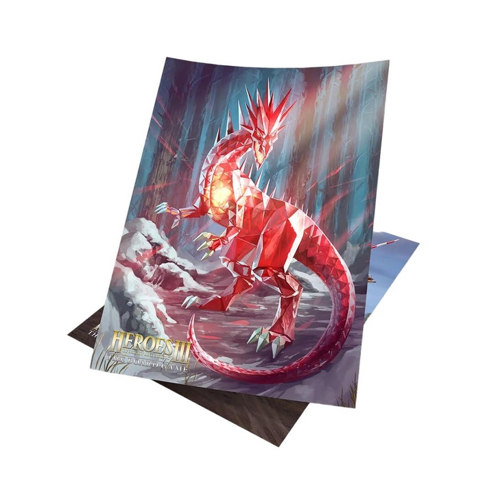 Joc de societate Heroes of Might and Magic III: The Board Game Posters, limba engleza, extensie