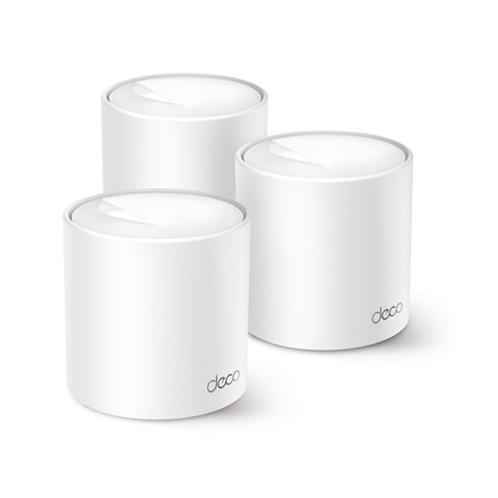 Router wireless, Luka, Deco X10 (set 3), 802.11ax, 1 port Ethernet LAN 10/100/1000 Mbit/s