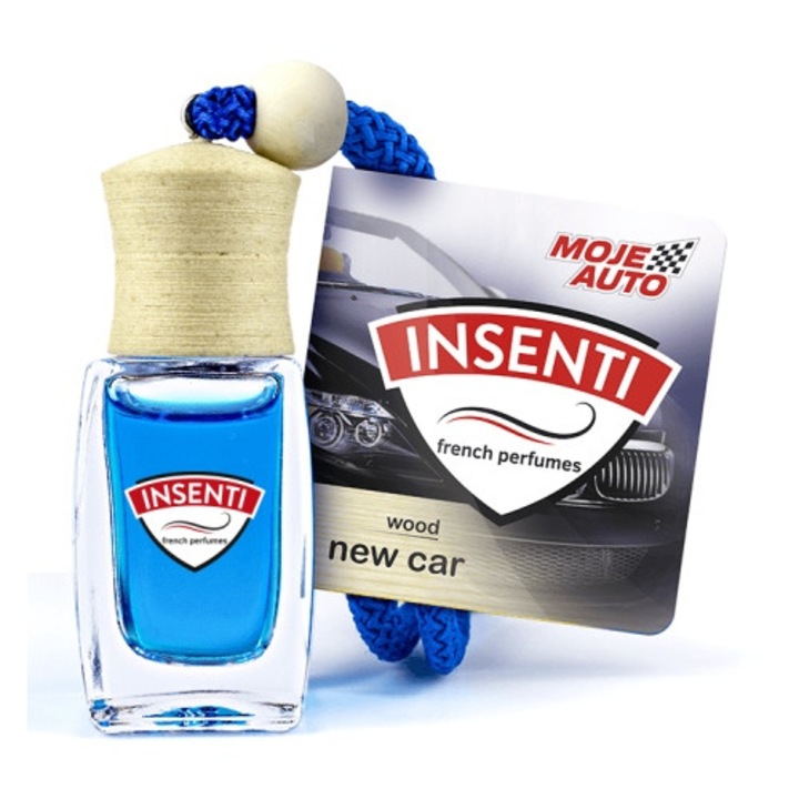 Odorizant auto, Moje Auto, New Car, 8 ml, parfum intens