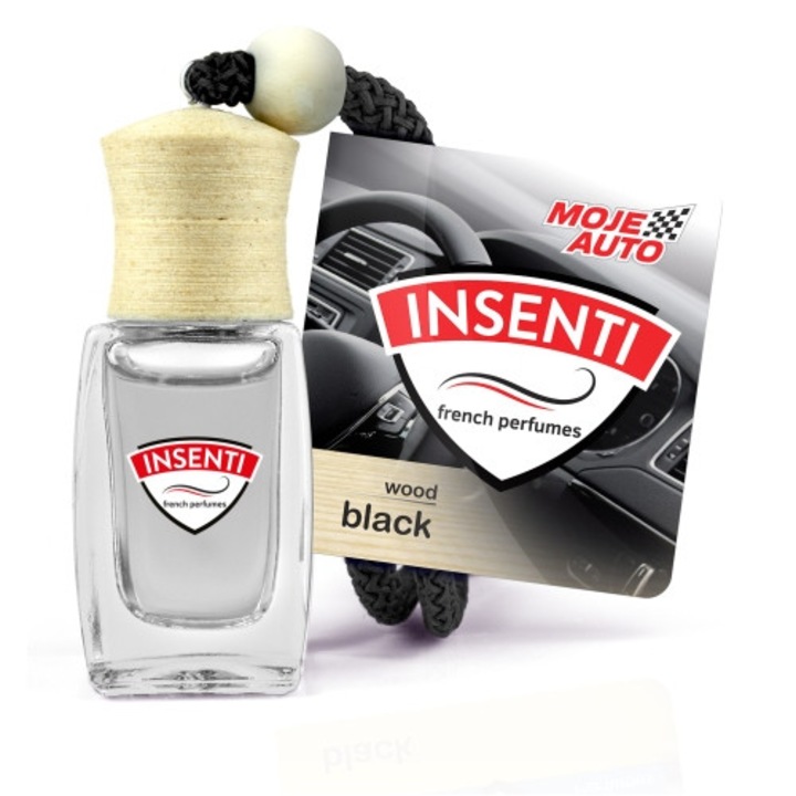 Odorizant auto, Moje Auto, Wood, 8 ml, parfum elegant