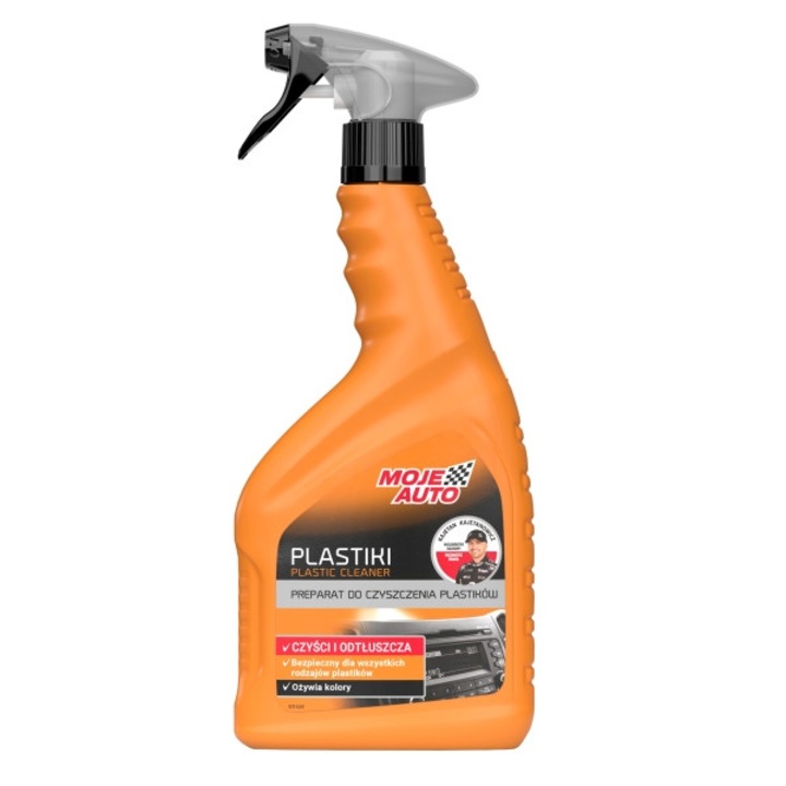 Solutie de curatare plastic, Moje Auto, 650 ml