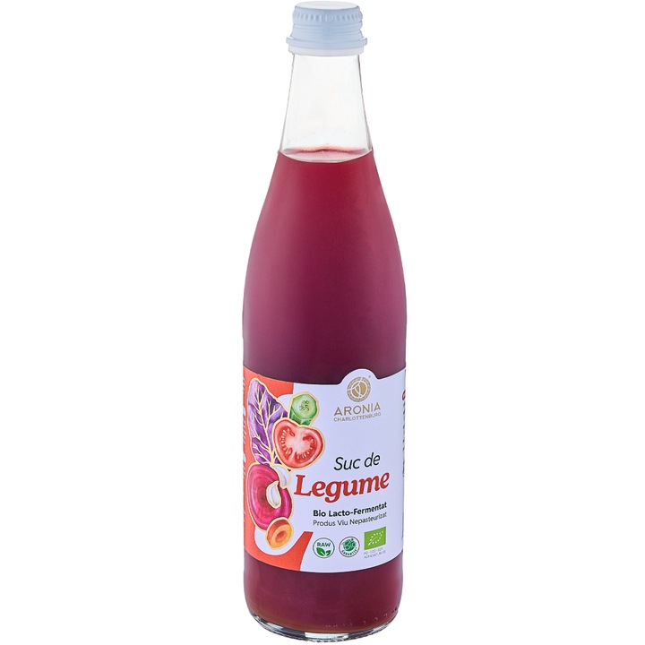 Suc de Legume BIO Lacto-Fermentat – Produs Viu Nepasteurizat – 500ml