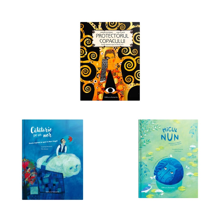 Set 3 carti pentru copii, Povesti prin arta