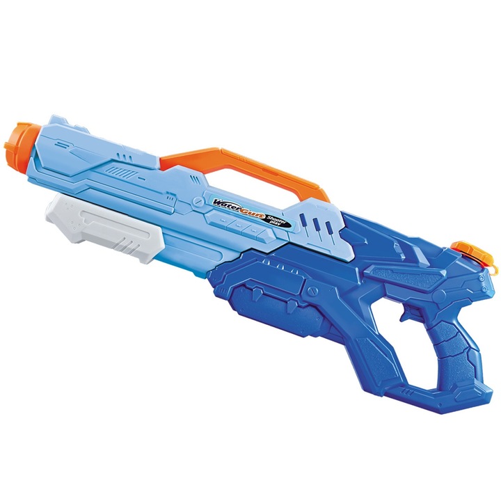 Jucarie de vara pistol cu apa, 6+ Ani, Albastru, 1500ml