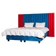 Pat tapitat Florenta, 180x200, boxspring
