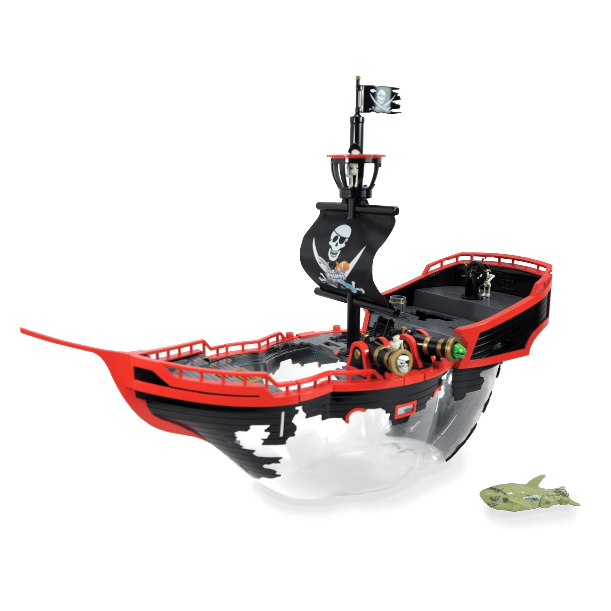 Jucarie Acvativa Electrica Lil' Fishys, Acvariu Corabia Piratilor