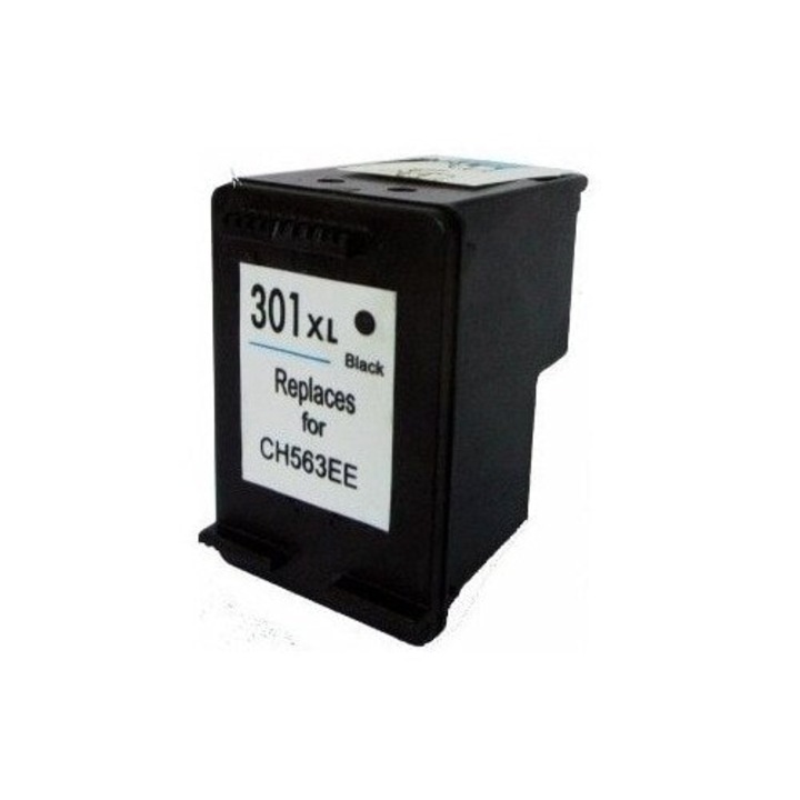 301XL Kompatibilis tintapatron HP301XL, fekete, HP Deskjethez 1051,1055,1056,1510,1512,1514,2000,2050,2510,2512,2514 + ajándék 1x folyékony rózsa szappan damaszkuszi kivonattal