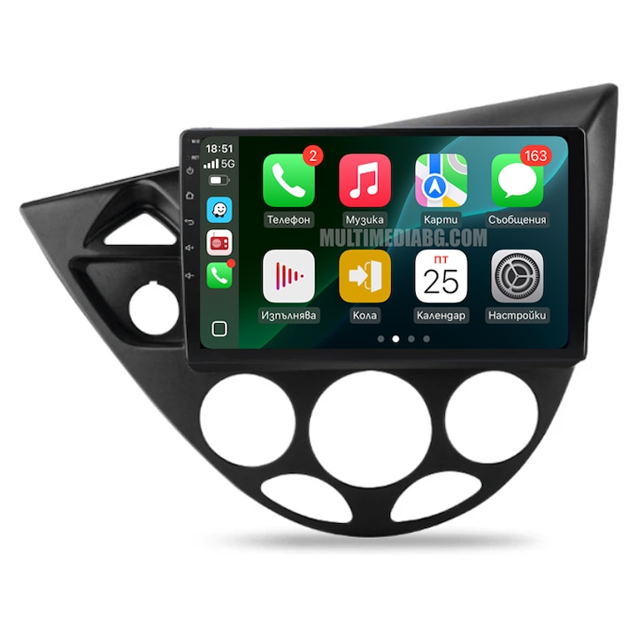 Sistem multimedia Ford Fiesta/Ford Fiesta/1995-2001/9 inch" 6GB RAM 64GB ROM