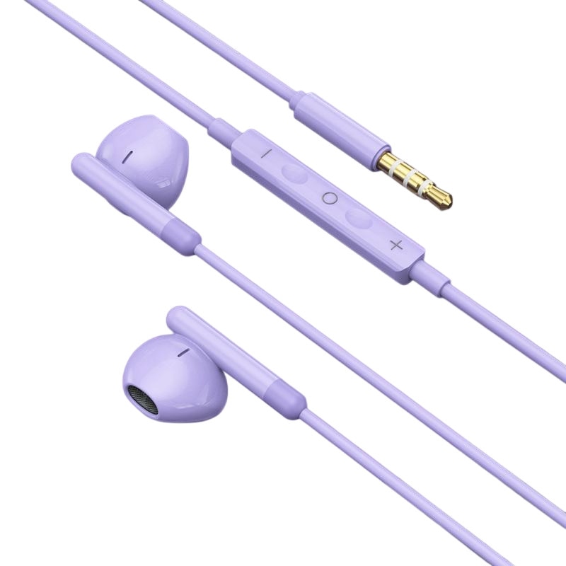 Casti cu fir, model L6, sunet HiFi, design ergonomic, 1.2m