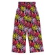 Set de vara fete, MODJEANS, tricou cu imprimeu, pantaloni largi, multicolor, 95% bumbac, 5% elastan