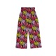 Set de vara fete, MODJEANS, tricou cu imprimeu, pantaloni largi, multicolor, 95% bumbac, 5% elastan