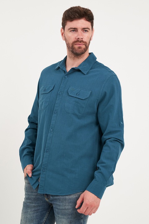 Lee Cooper, Camasa cu buzunare pe piept, Albastru petrol