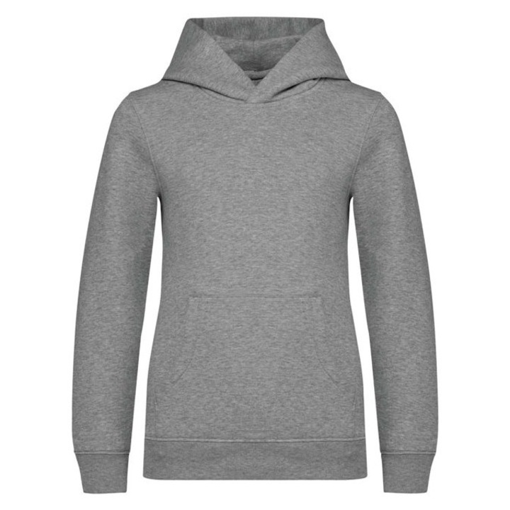 Native Spirit NS404 gyerek pulóver, Moon Grey Heather, 6-8 év