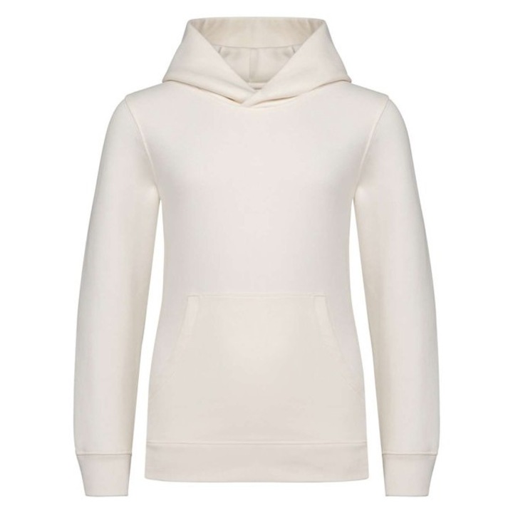 Gyermek kapucnis felső Native Spirit NS404, elefántcsont, 6-8 év