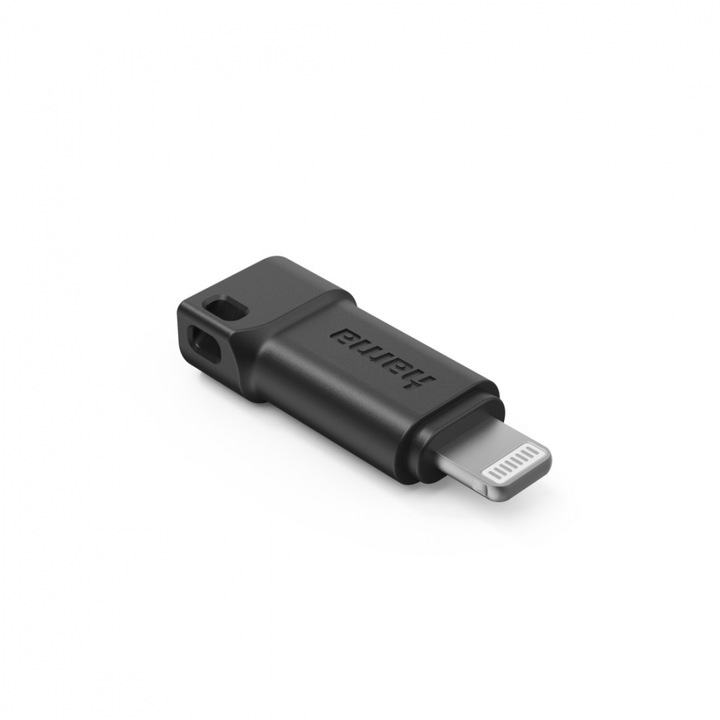HAMA USB-C adapter Apple Lightning csatlakozóhoz, fekete