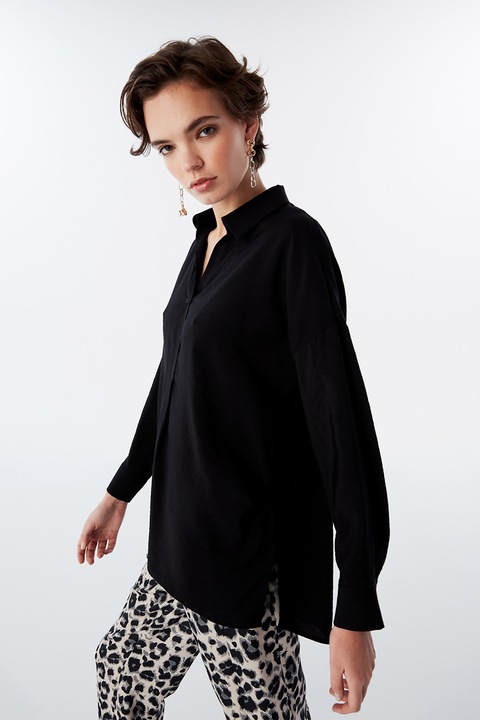 TWIST, Bluza-tunica lejera, Negru