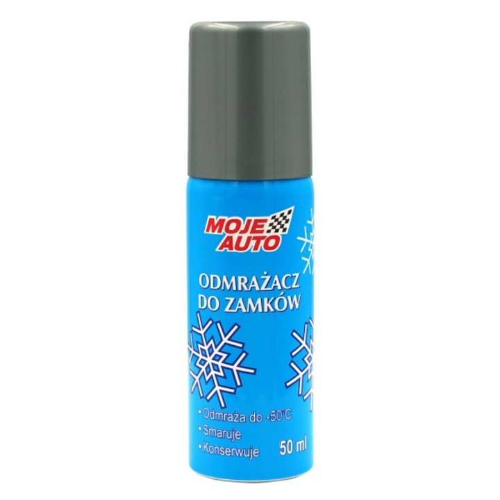 Dezghetator pentru lacate, Moje Auto, 50ml, anti-coroziv, previne inghetarea
