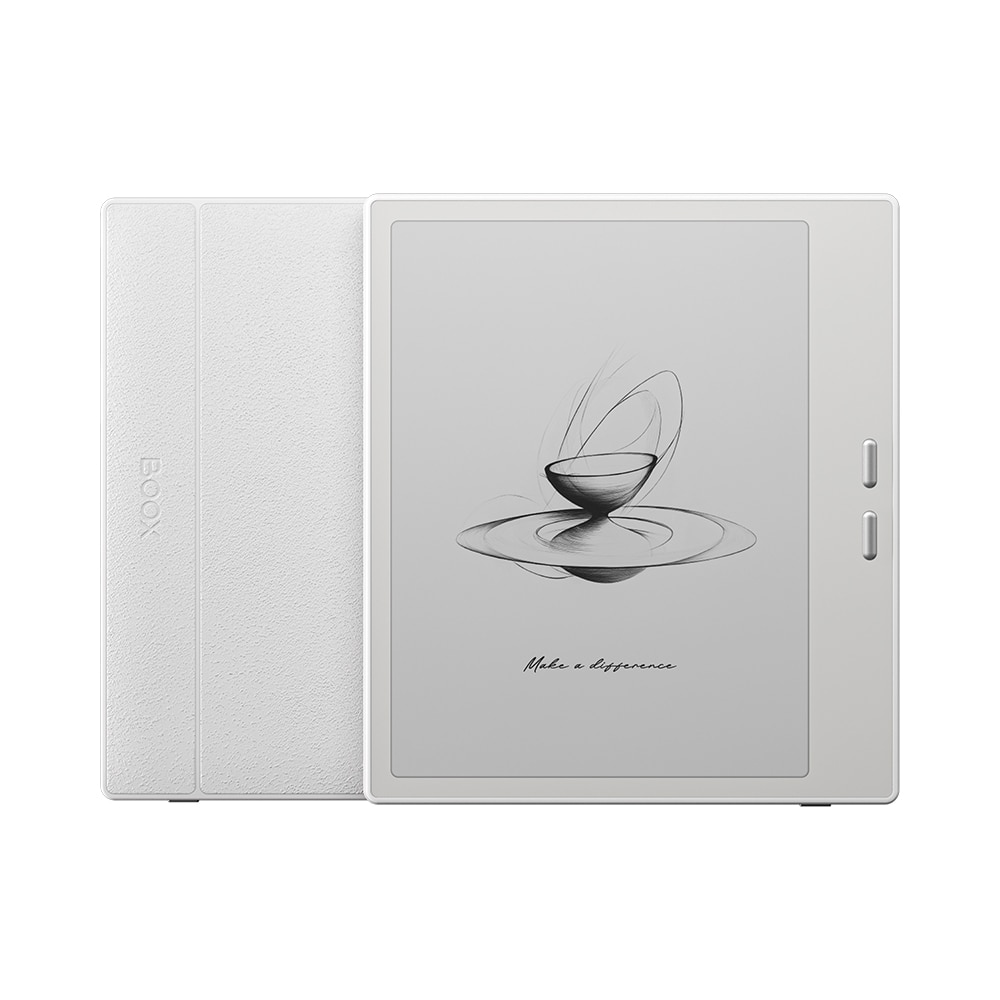 Tableta E-Ink Boox GO 7, 7 inch, Octa-Core, 4GB RAM, 64 GB, Android 13, Alb