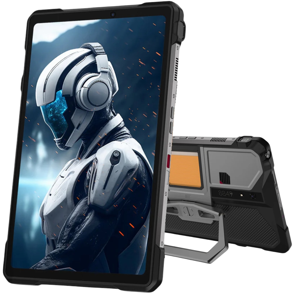 Tableta Unihertz TANK Pad E, 4G, 11-inch 120Hz, Octa-Core, 24GB RAM, 512GB, Wi-Fi, 21000mAh, 50MP, Stereo, Proiector Video DLP, Android 14